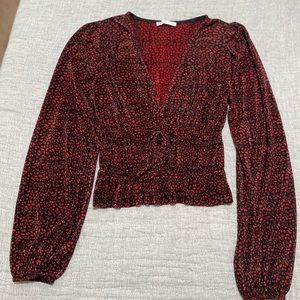 Zara Animal Print Top